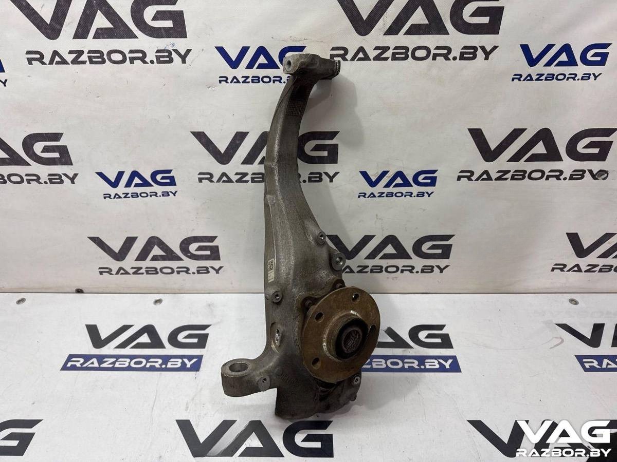 Поворотный кулак левый Audi A8 D4, 2013 г., OEM 4H0407241M, арт. BVR161-584