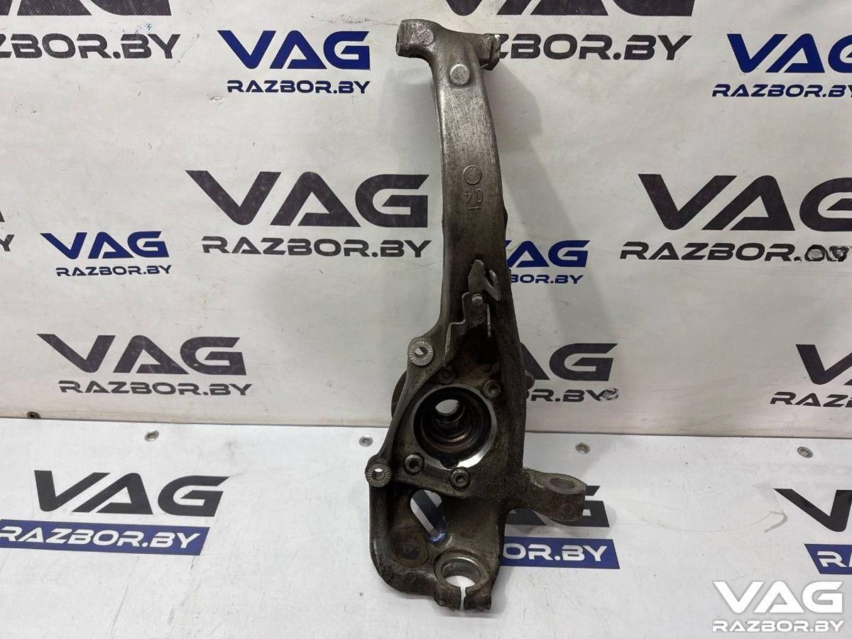Поворотный кулак левый Audi A8 D4, 2013 г., OEM 4H0407241M, арт. BVR161-584, фото 2