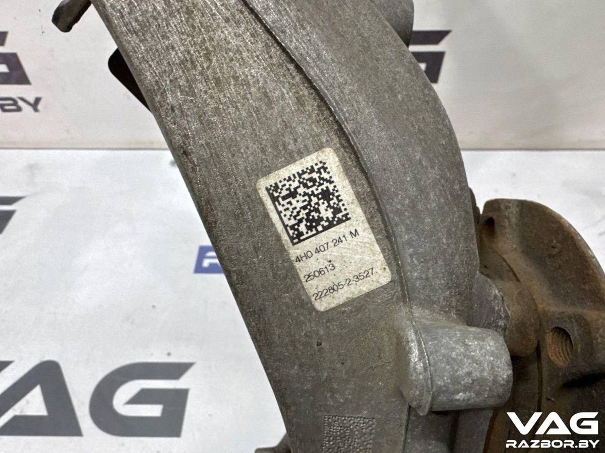 Поворотный кулак левый Audi A8 D4, 2013 г., OEM 4H0407241M, арт. BVR161-584, фото 3