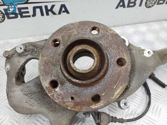 Поворотный кулак правый Audi A4 B8, 2007 г., OEM 4G0407242D, арт. 36175, фото 7