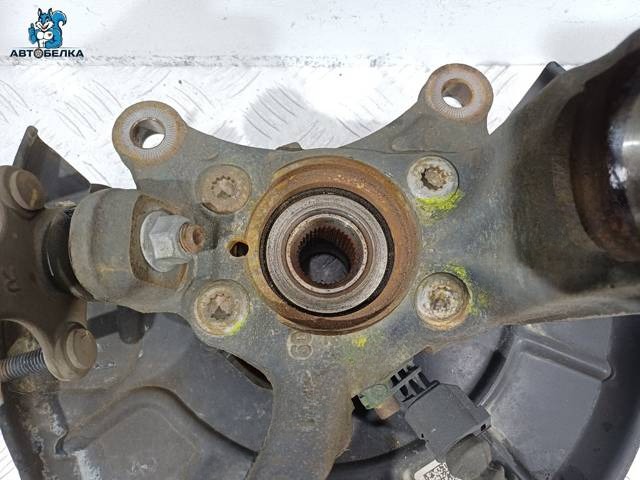 Поворотный кулак правый Audi A4, 2006 г., OEM 1K0407256AA, арт. 36478, фото 2
