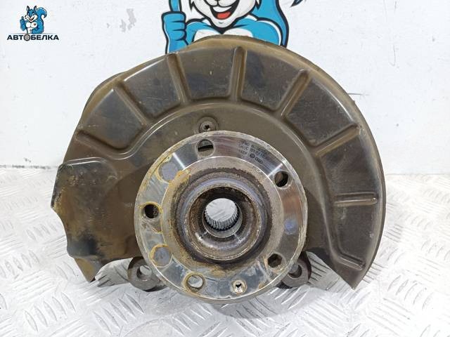 Поворотный кулак правый Audi A4, 2006 г., OEM 1K0407256AA, арт. 36478, фото 7