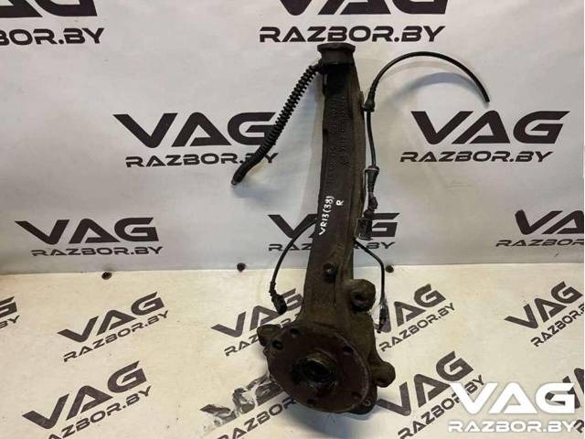 Поворотный кулак правый Audi Q7 4L, 2008 г., OEM 7L0407258A, арт. BVR13-38