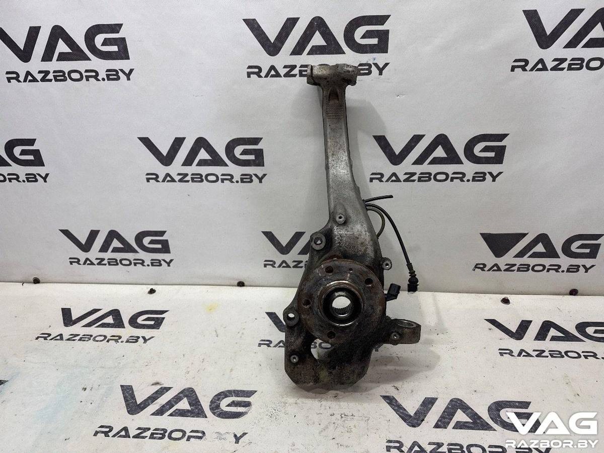 Поворотный кулак правый Audi A8 D4, 2013 г., OEM 4H0407242J, арт. BVR153-833