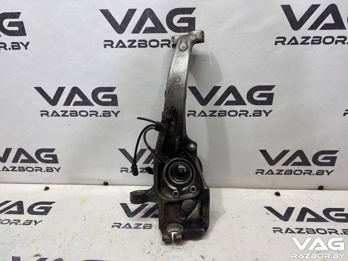 Поворотный кулак правый Audi A8 D4, 2013 г., OEM 4H0407242J, арт. BVR153-833, фото 3