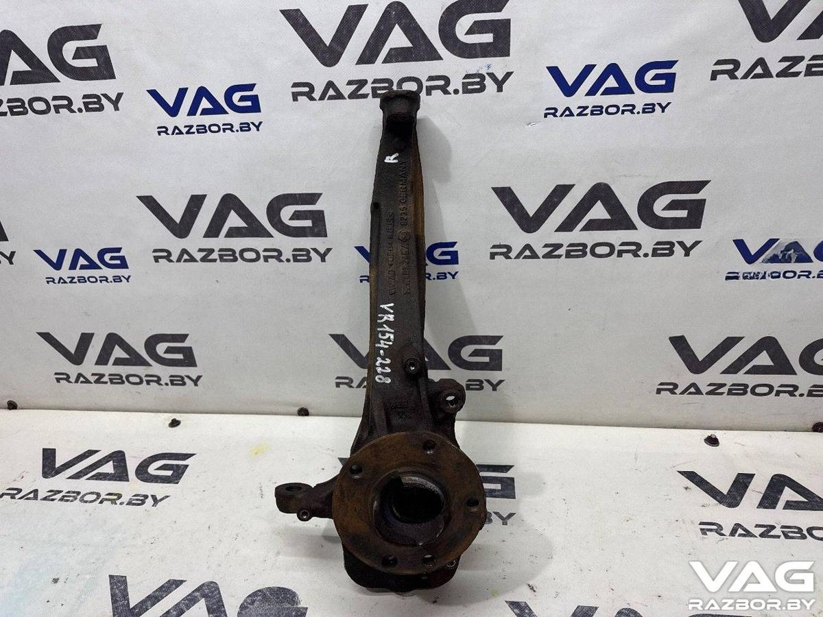 Поворотный кулак правый Audi Q7 4L, 2011 г., OEM 7P6407246A, арт. BVR154-228_3