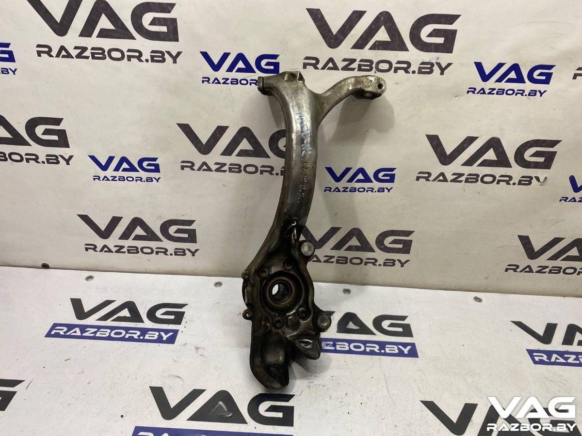 Поворотный кулак правый Audi A8 D3, 2007 г., OEM 4E0407258M, арт. BVR170-112