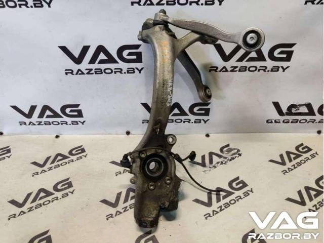 Поворотный кулак правый Audi A8 D3, 2008 г., OEM 4E0407258M, арт. BVR8-343