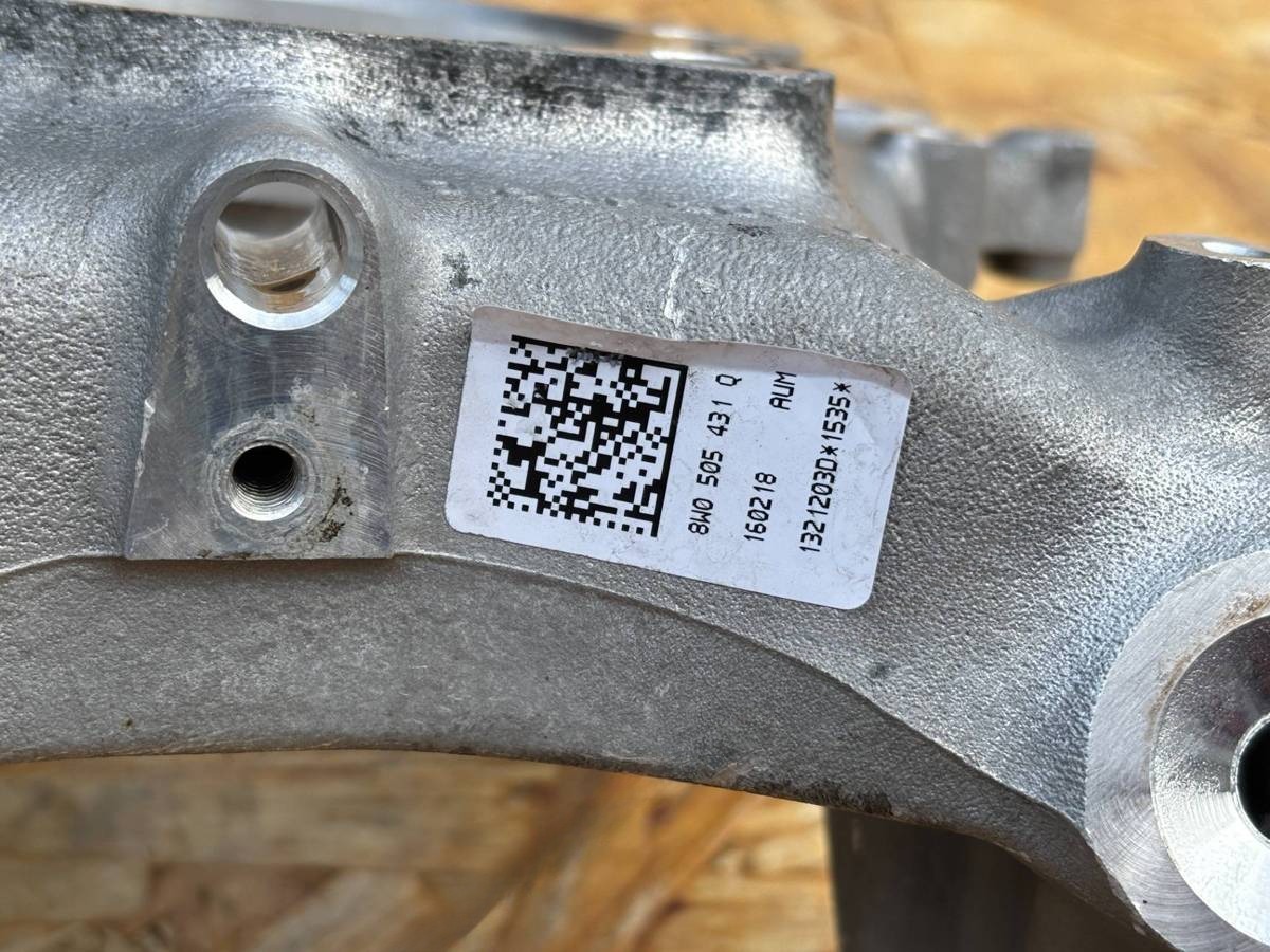 Кулак задний левый Audi S4, 2018 г., OEM 8W0505431Q, арт. 01773529_4, фото 8