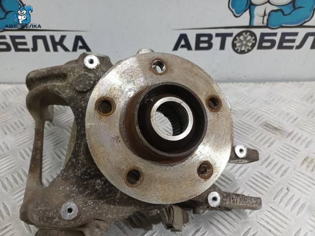 Кулак задний левый Audi Q5, 2008 г., OEM 8R0505431F, арт. 37796, фото 2