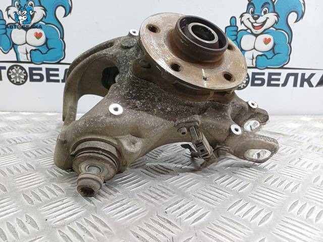 Кулак задний левый Audi Q5, 2008 г., OEM 8R0505431F, арт. 37796, фото 3