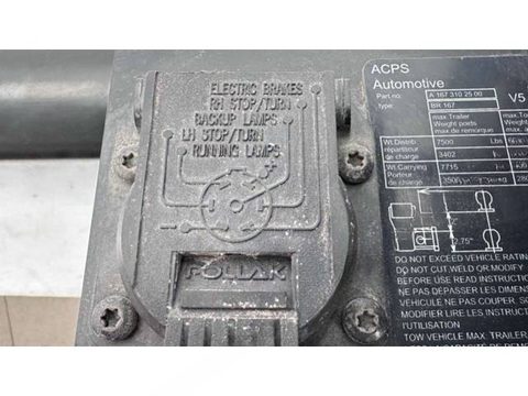 Прицепное устройство (фаркоп) Mercedes GLE W167, 2019 г., OEM A1673102500, арт. B117196, фото 13