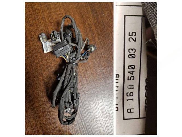 Проводка бампера заднего Mercedes GLE W167, 2023 г., OEM A1675400325, арт. 81814263