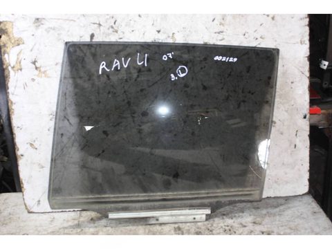 Стекло двери задней левой Toyota RAV4, 2007 г., арт. 002129