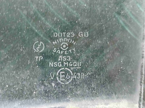 Стекло двери задней левой Mazda Premacy, 2002 г., арт. 002304, фото 2
