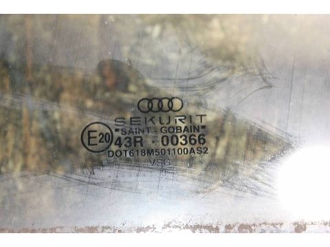 Стекло двери задней левой Audi A8, 2004 г., арт. 006405, фото 3