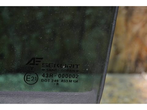 Стекло двери задней левой Volkswagen Sharan, 1998 г., арт. 015730, фото 2