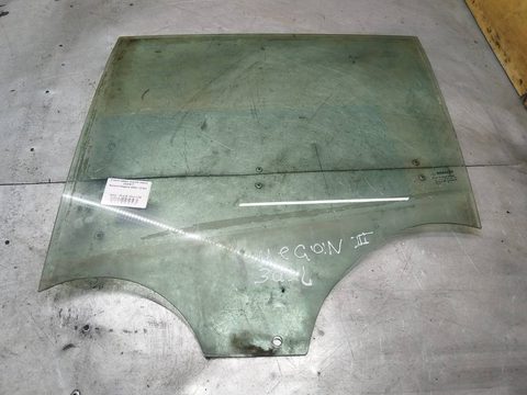 Стекло двери задней левой Renault Megane, 2002 г., арт. 129214