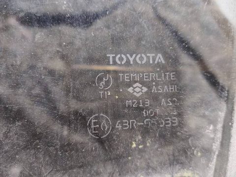 Стекло двери задней левой Toyota Corolla E110 рестайлинг, 1999 г., арт. 136437, фото 2