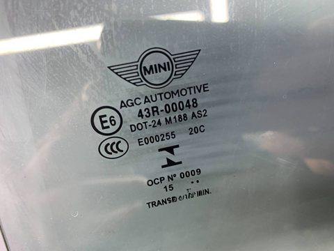 Стекло двери задней левой Mini Cooper, 2016 г., OEM 51357320287, арт. 13684, фото 2