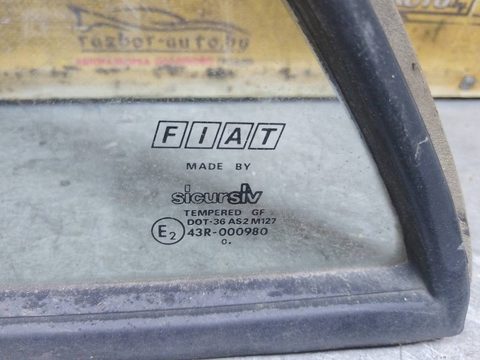 Стекло двери задней левой Fiat Tempra, 1990 г., арт. 148084, фото 2
