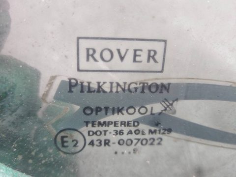 Стекло двери задней левой Rover 200 R3, 1995 г., арт. 148546, фото 2