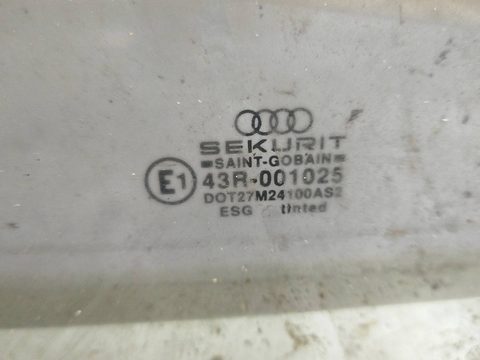 Стекло двери задней левой Audi A6 C4, 1994 г., арт. 148717, фото 2