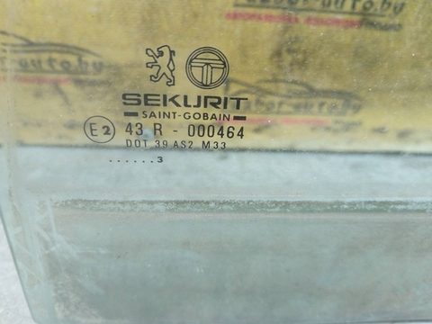 Стекло двери задней левой Peugeot 306, 1993 г., арт. 149633, фото 2