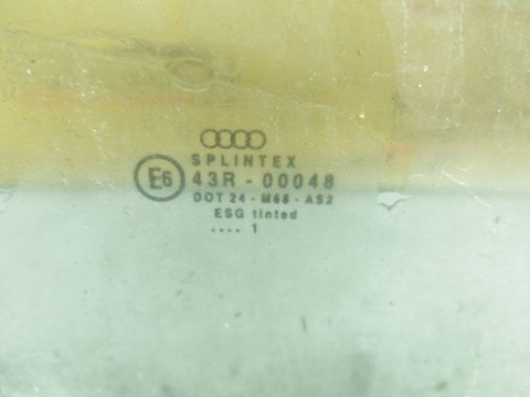 Стекло двери задней левой Audi A4 B5, 1994 г., арт. 150832, фото 2