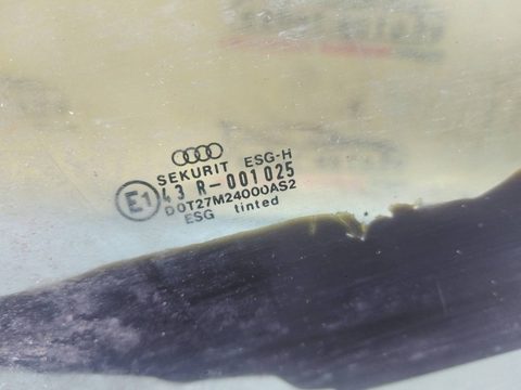 Стекло двери задней левой Audi 80 B3/8A, 1986 г., арт. 150842, фото 2