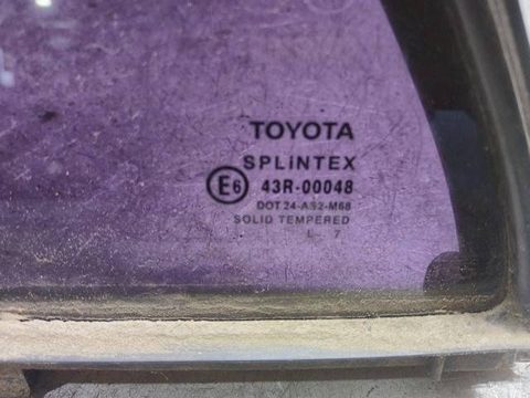 Стекло двери задней левой Toyota Avensis рестайлинг, 2006 г., арт. 156073, фото 2