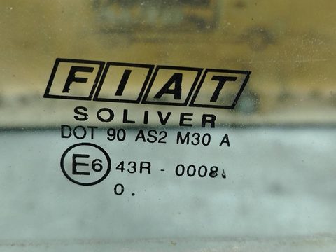 Стекло двери задней левой Fiat Punto, 1999 г., OEM 43r00081, арт. 166869, фото 2