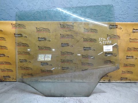 Стекло двери задней левой Fiat Stilo, 2001 г., OEM 43r001099, арт. 169694