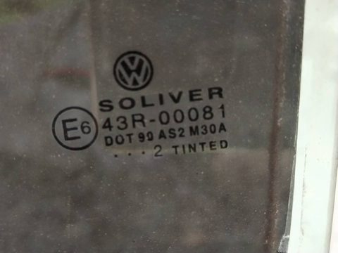 Стекло двери задней левой Volkswagen Passat B5+ рестайлинг, 2000 г., арт. 181751, фото 2