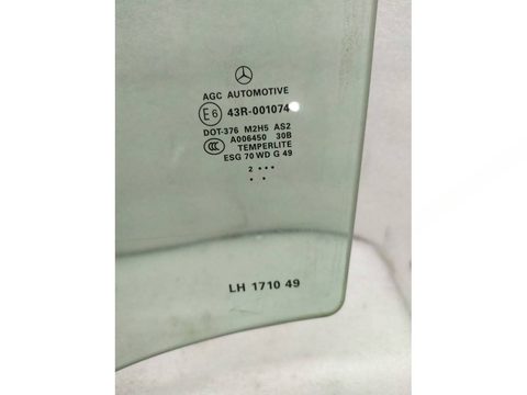 Стекло двери задней левой Mercedes ML W166, 2013 г., OEM 43R001074, арт. 20570, фото 2