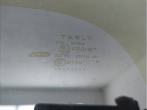 Стекло двери задней левой Tesla Model X, 2016 г., арт. 21187575, фото 2