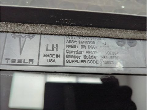 Стекло двери задней левой Tesla Model X, 2016 г., арт. 21187575, фото 4