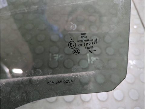 Стекло двери задней левой Audi Q4 E-tron, 2023 г., OEM 89A845025A, арт. 21194735, фото 3