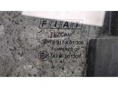 Стекло двери задней левой Fiat Doblo I, 2000 г., OEM 51848666, арт. 21369604, фото 3
