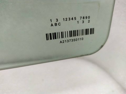 Стекло двери задней левой Mercedes E W213, 2019 г., OEM A2137350110, арт. 21752, фото 3