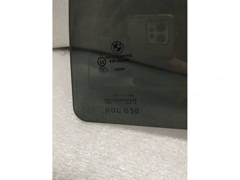 Стекло двери задней левой BMW 5 G30/G31, 2017 г., арт. 23352, фото 2