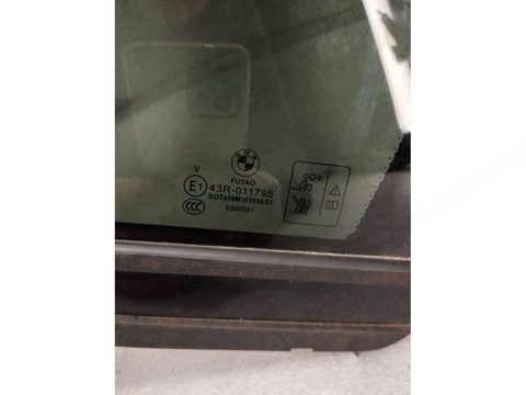 Стекло двери задней левой BMW X4 G02, 2019 г., OEM 741654308, арт. 24429, фото 2