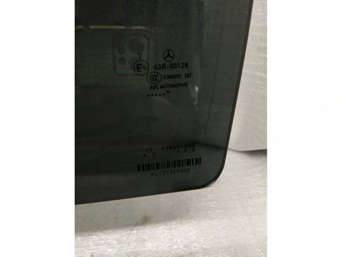 Стекло двери задней левой Mercedes E W213, 2019 г., OEM A2137350500, арт. 26517, фото 5
