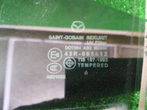 Стекло двери задней левой Mazda CX9, 2008 г., арт. 299156