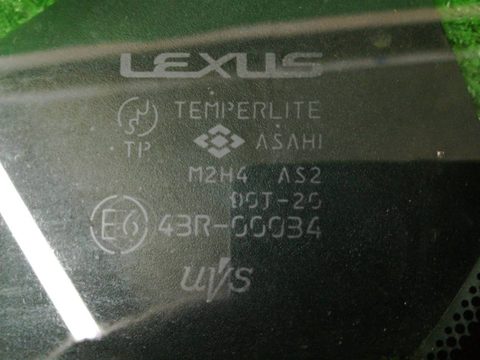 Стекло двери задней левой Lexus GS, 2000 г., OEM E643R00034, арт. 301292, фото 2