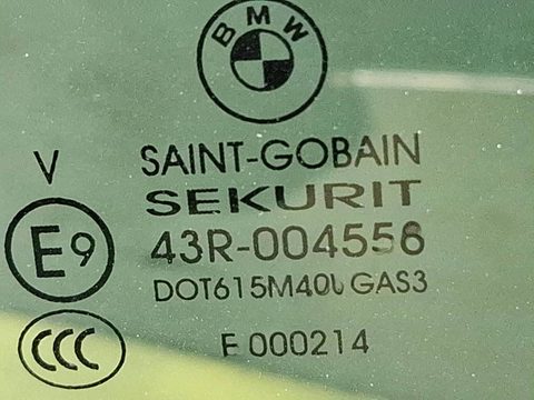 Стекло двери задней левой BMW X5 E70, 2008 г., OEM 43R004553, арт. 317114, фото 3