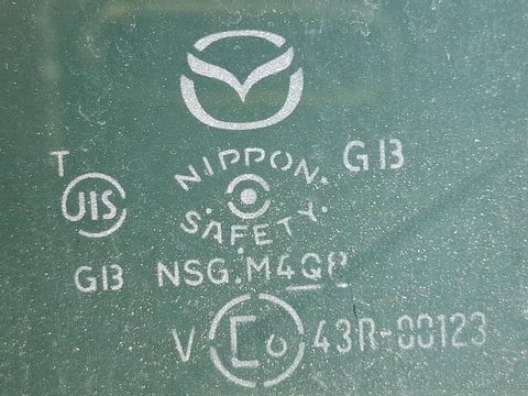 Стекло двери задней левой Mazda 6, 2011 г., OEM 43R003021, арт. 322507, фото 4