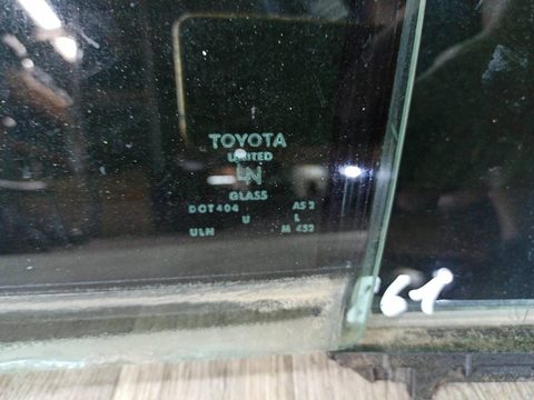 Стекло двери задней левой Toyota Camry, 2011 г., арт. 330066, фото 3
