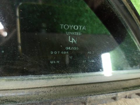 Стекло двери задней левой Toyota Camry, 2011 г., арт. 330066, фото 4