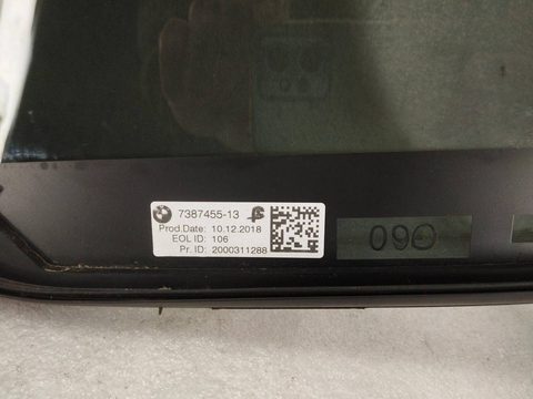 Стекло двери задней левой BMW 5 G30/G31, 2018 г., OEM 738745513, арт. 34339, фото 5